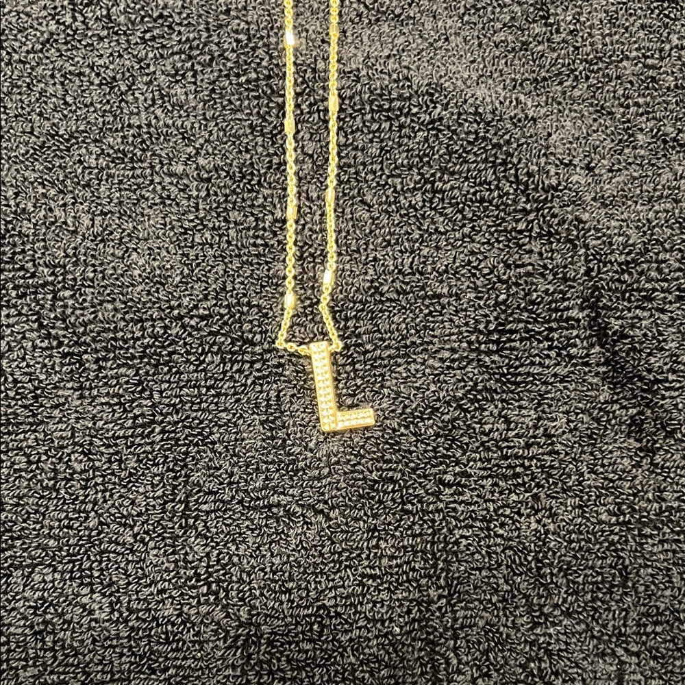 Kendra Scott Initial Pendant Necklace
